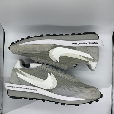 Fragment × sacai × Nike LD Waffle "Light Smoke Grey"