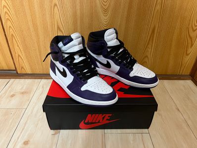 Nike Air Jordan 1 Retro High OG "Court Purple White/Black" (2020)