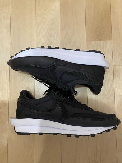 sacai × Nike LDV Waffle "Triple Black"