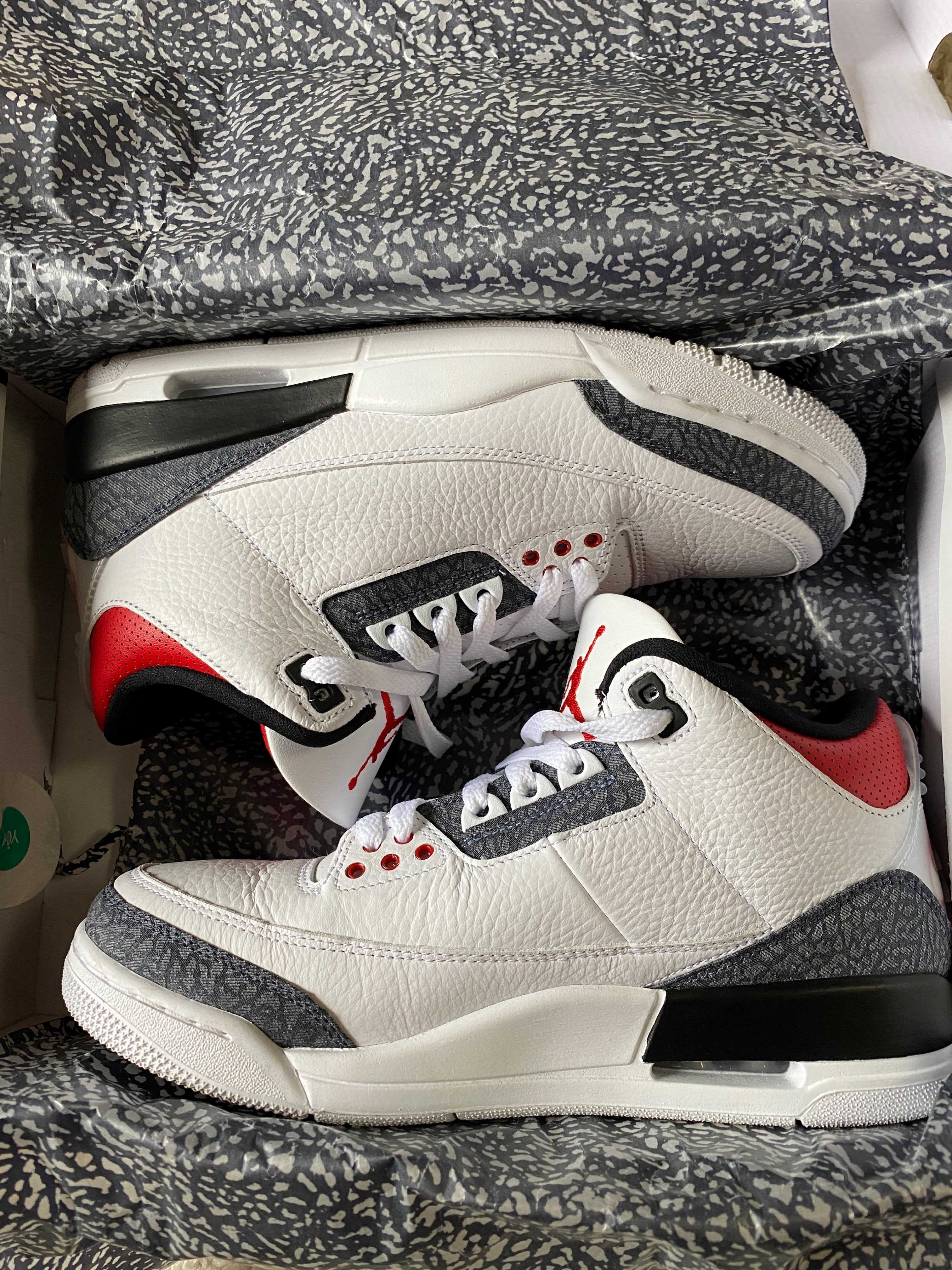 Nike Air Jordan 3 Retro SE-T CO JP "Fire Red Denim"