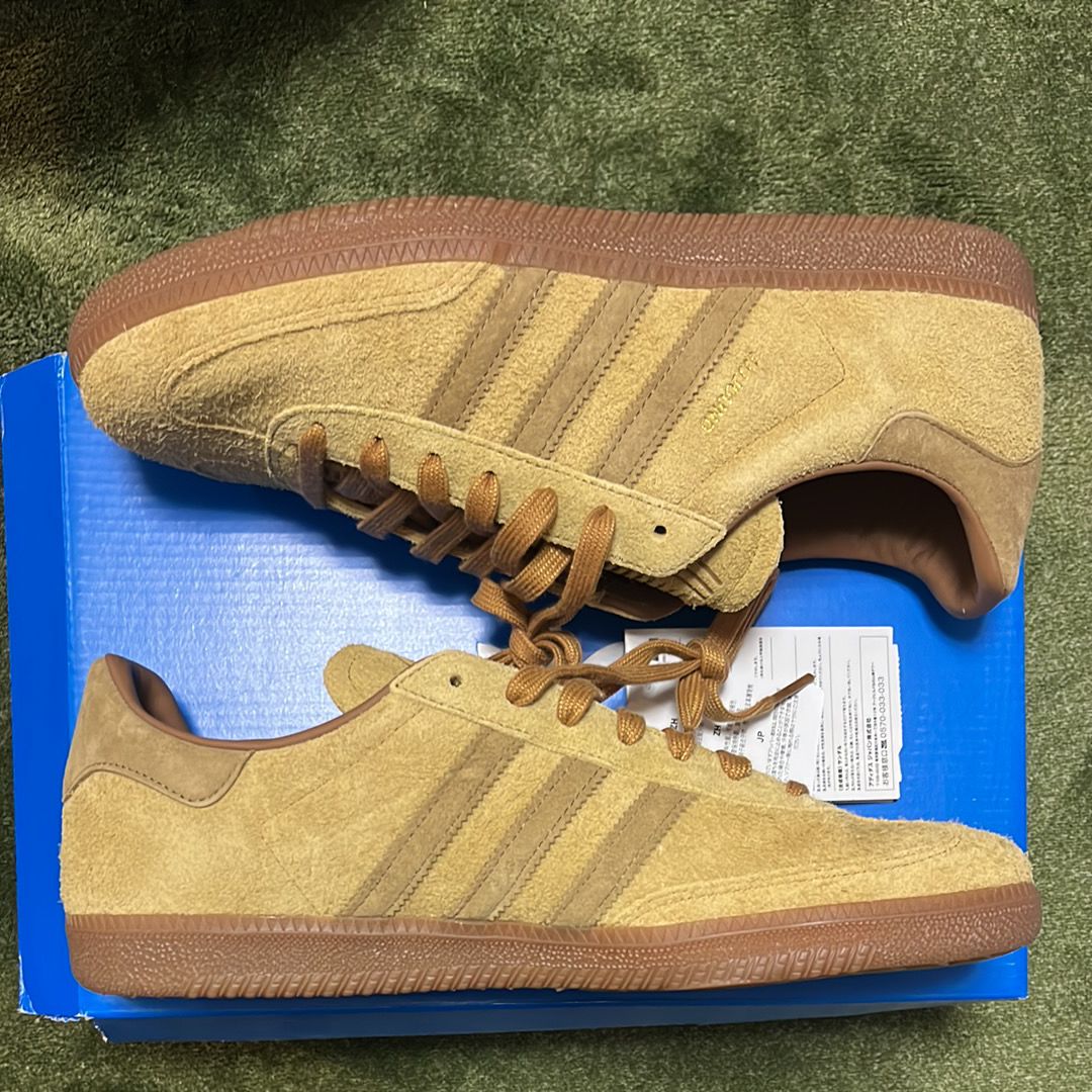 JJJJound × adidas Samba Tobacco "Mesa/Gum"
