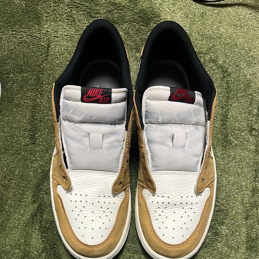 Nike Air Jordan 1 Low OG "Rookie of the Year/Sail and Golden Harvest"