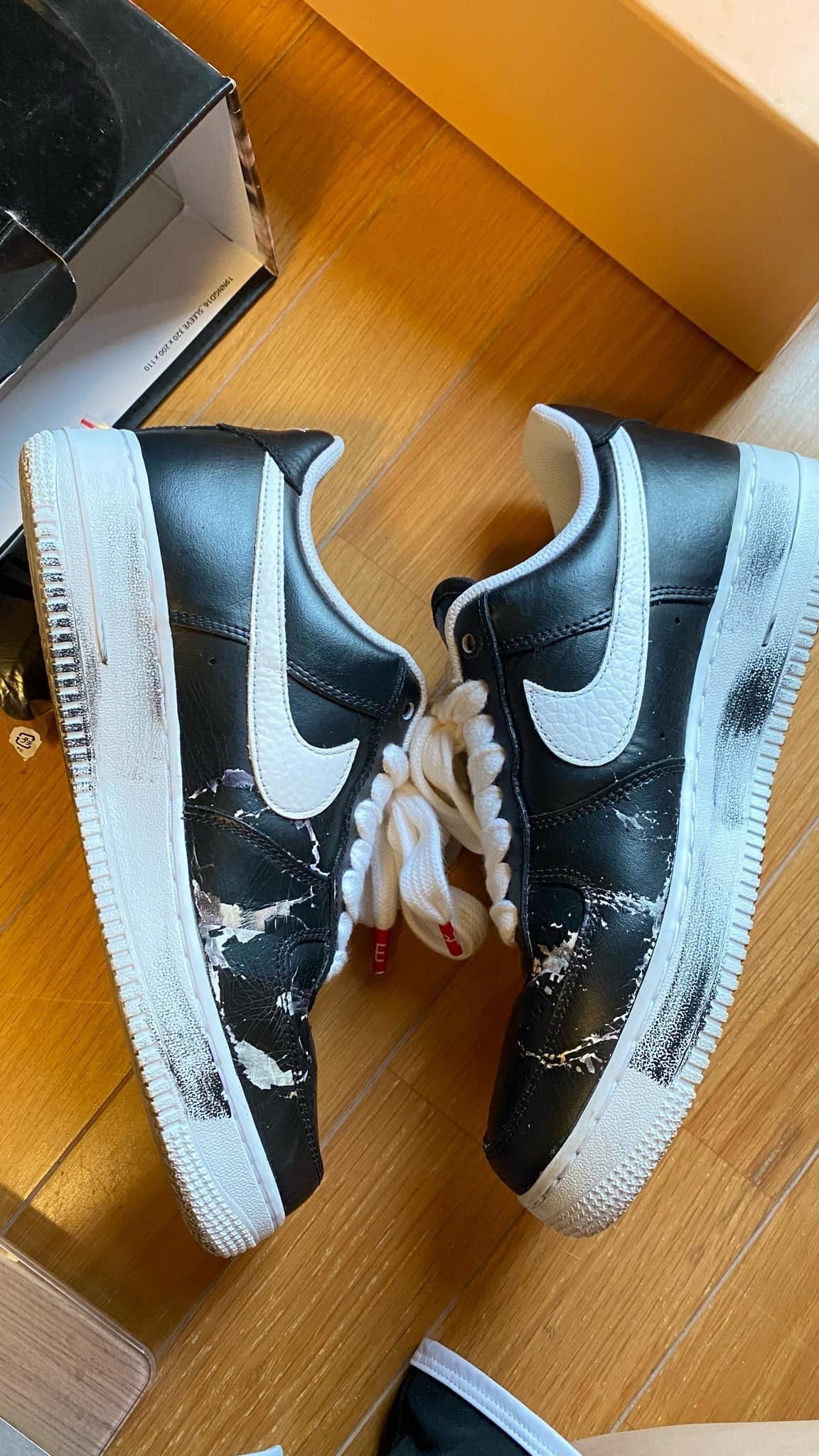 PEACEMINUSONE × Nike Air Force 1 Low Para Noise "Black" / G-DRAGON