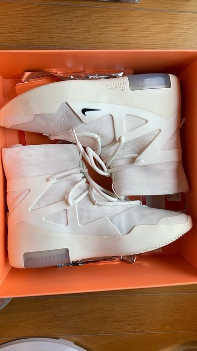 Fear Of God × Nike Air 1 "Sail Black"