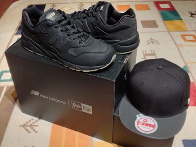 New Era × New Balance 580 "Black" (Special Box)