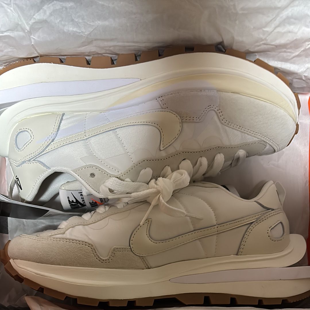 sacai × Nike Vapor Waffle "White Gum"