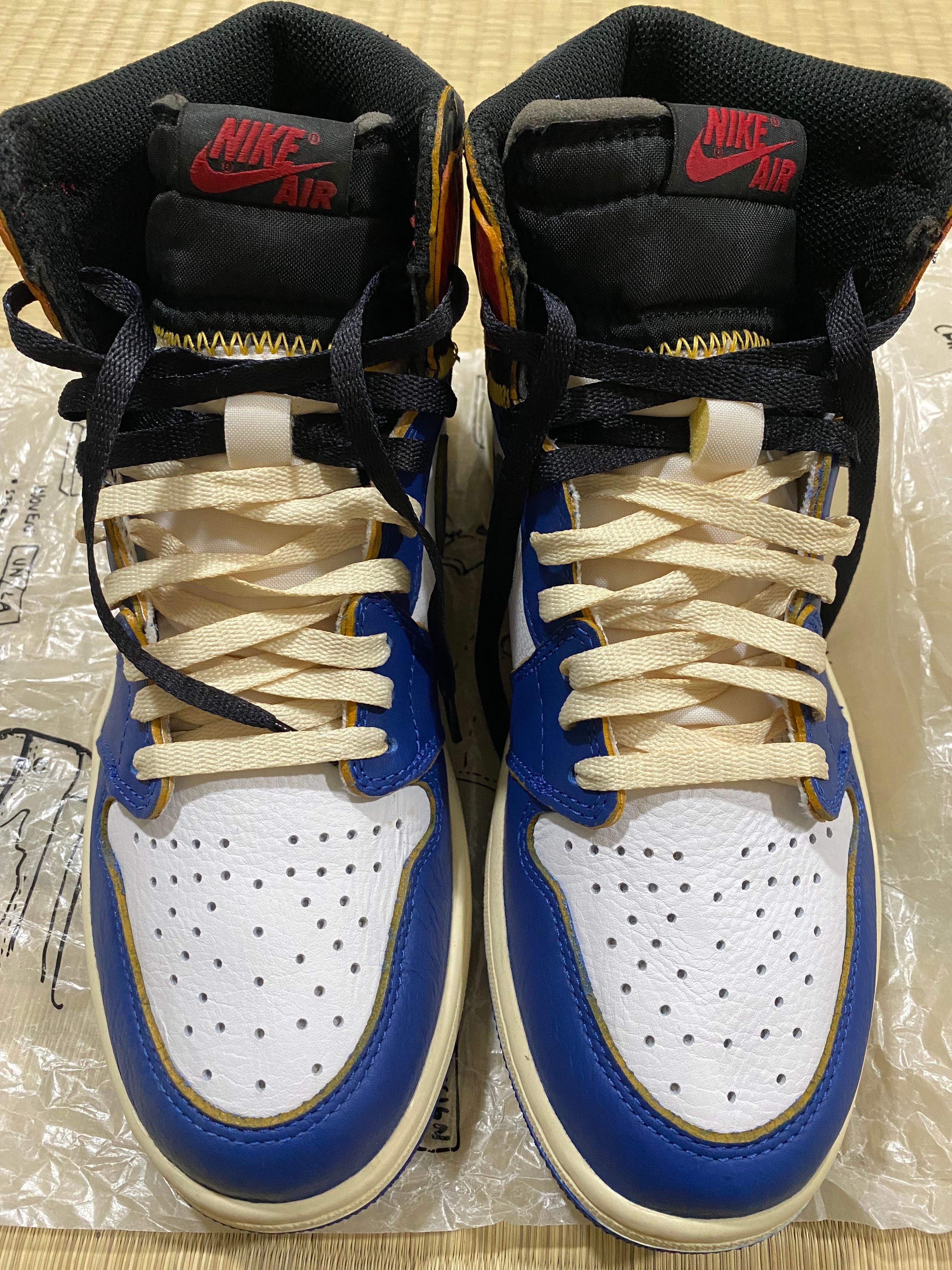 Union × Nike Air Jordan 1 Retro High OG NRG "Storm Blue/Varsity Red"