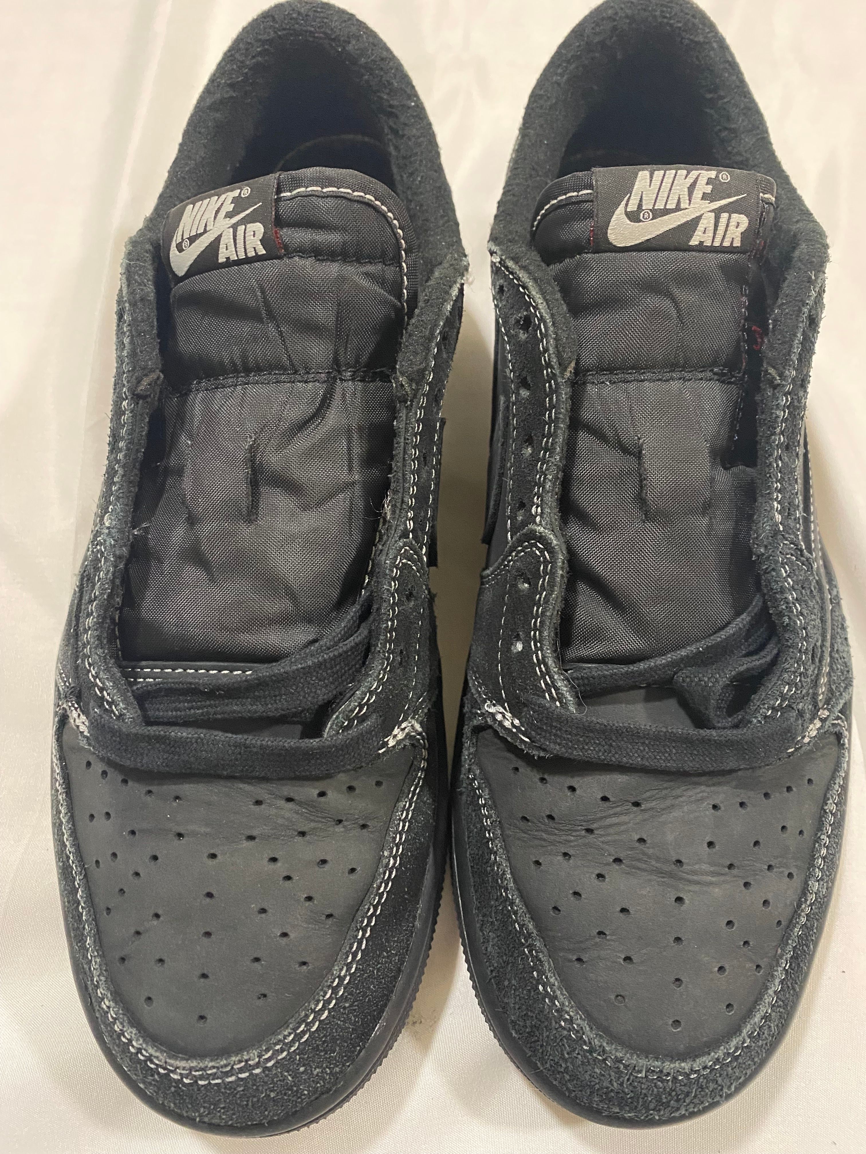 Travis Scott × Nike Air Jordan 1 Low OG SP "Black Phantom"
