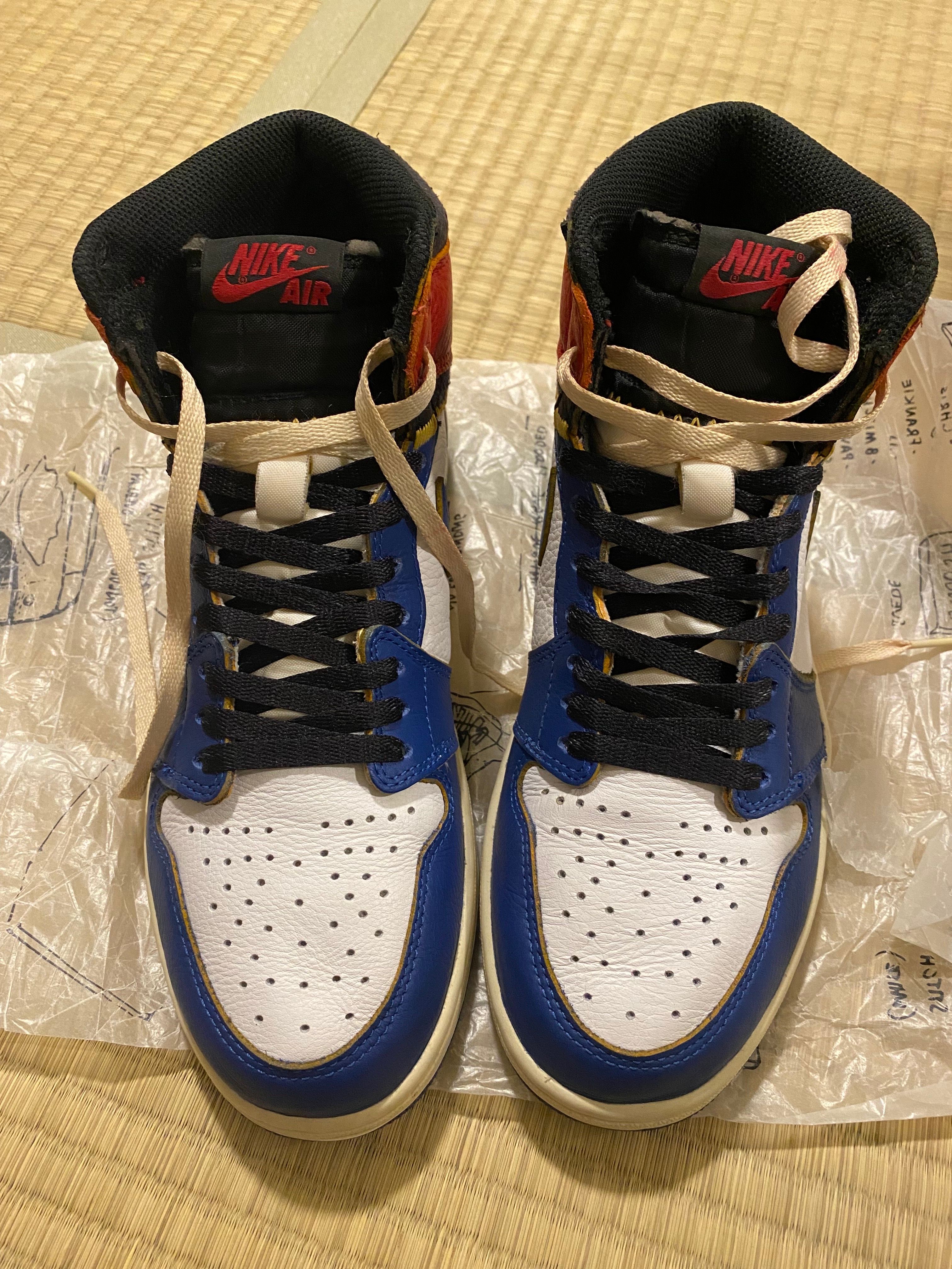 Union × Nike Air Jordan 1 Retro High OG NRG "Storm Blue/Varsity Red"