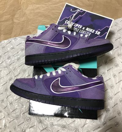 Concepts × Nike SB Dunk Low "Purple Lobster"