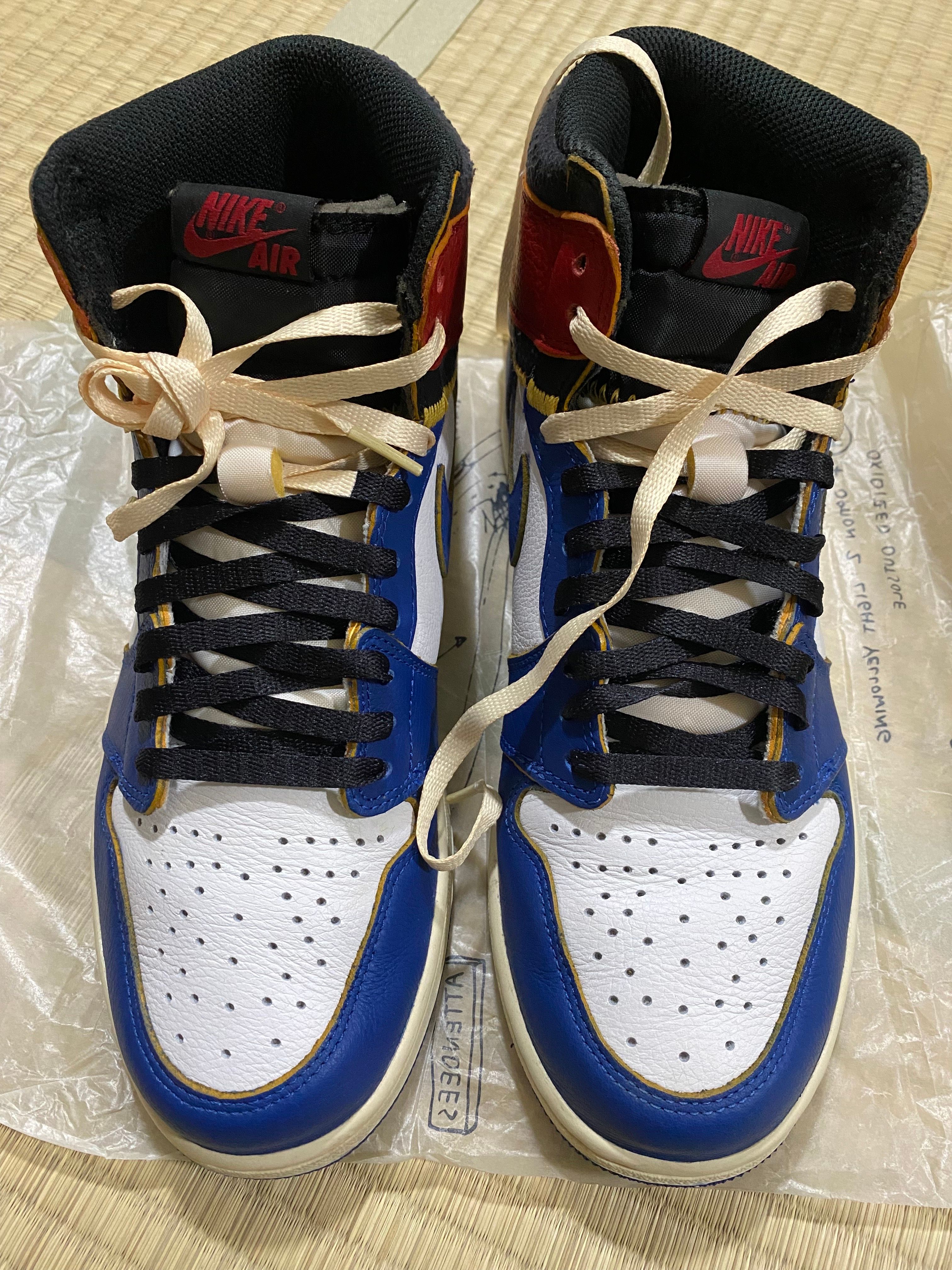 Union × Nike Air Jordan 1 Retro High OG NRG "Storm Blue/Varsity Red"