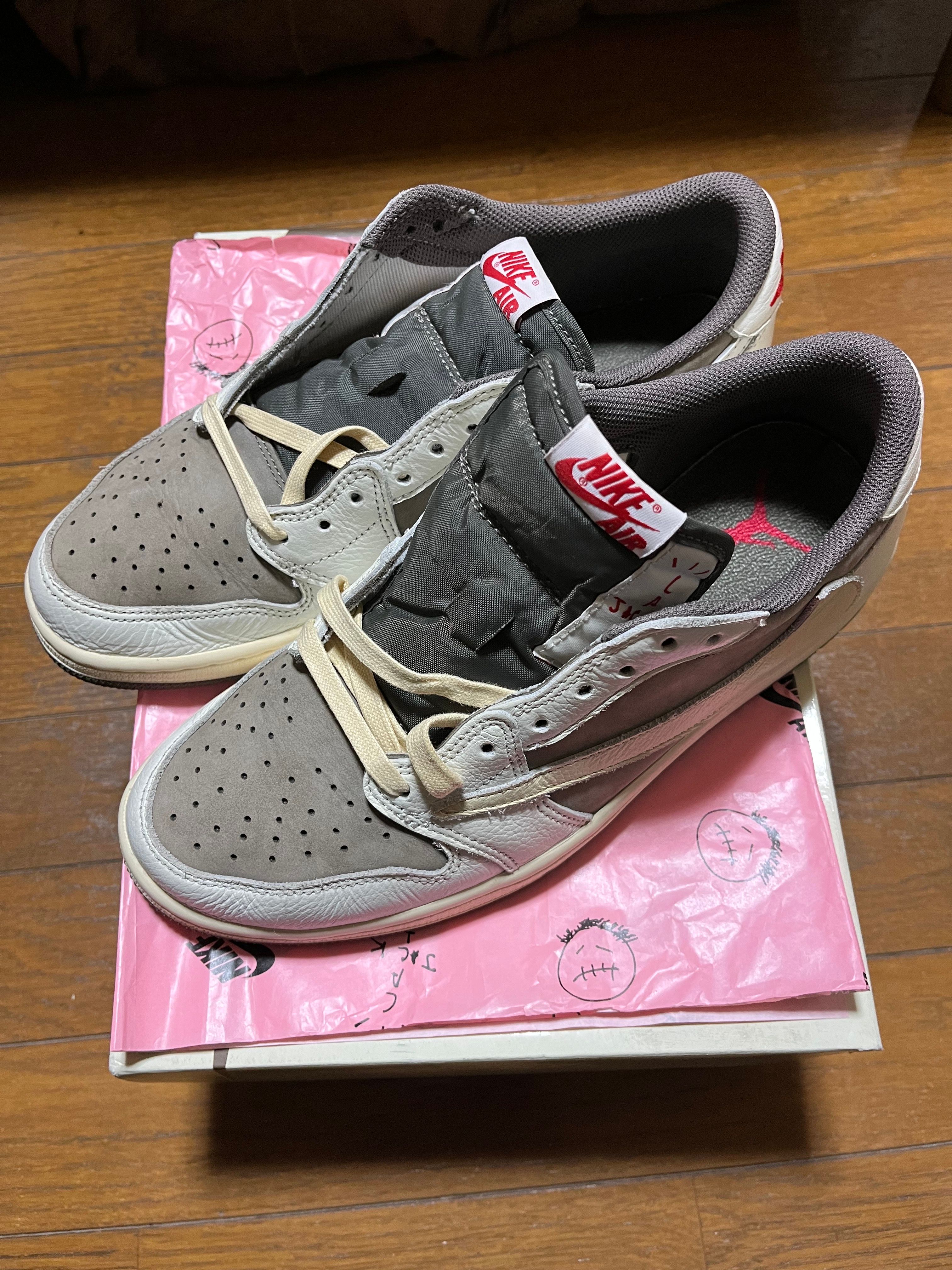 Travis Scott × Nike Air Jordan 1 Low OG SP "Reverse Mocha/Sail and Ridgerock"