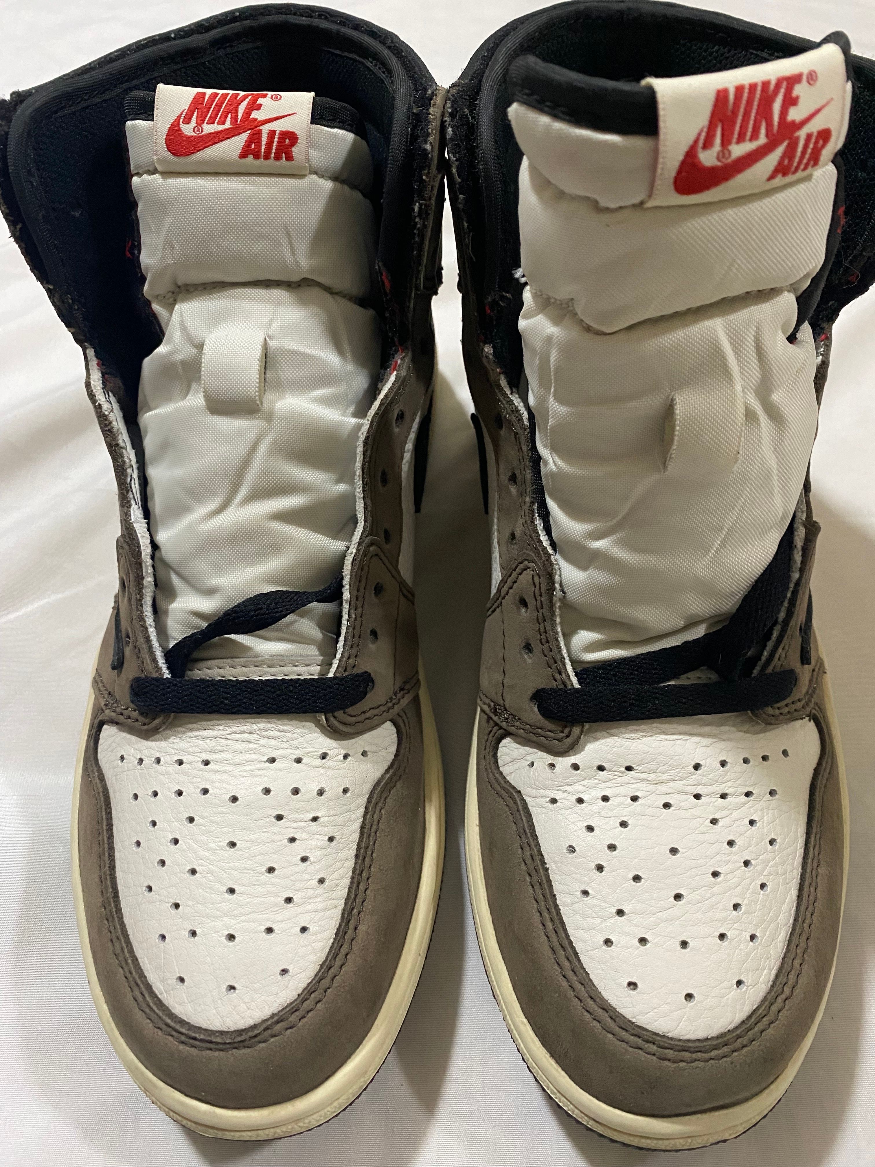 Travis Scott × Nike Air Jordan 1 Retro High OG TS SP "Sail/Dark Mocha"