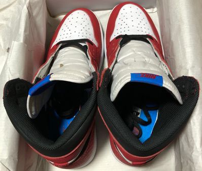 Spiderman × Nike Air Jordan 1 Origin Story "Gym Red/White/Photo Blue/Black"