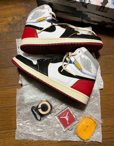 UNION × Nike Air Jordan 1 Retro High OG NRG "Varsity Red/Wolf Grey"