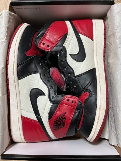 Nike Air Jordan 1 Retro High OG "Bred Toe"