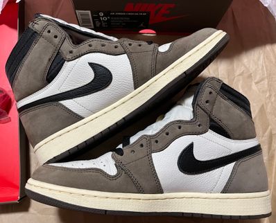 Travis Scott × Nike Air Jordan 1 Retro High OG TS SP "Sail/Dark Mocha"