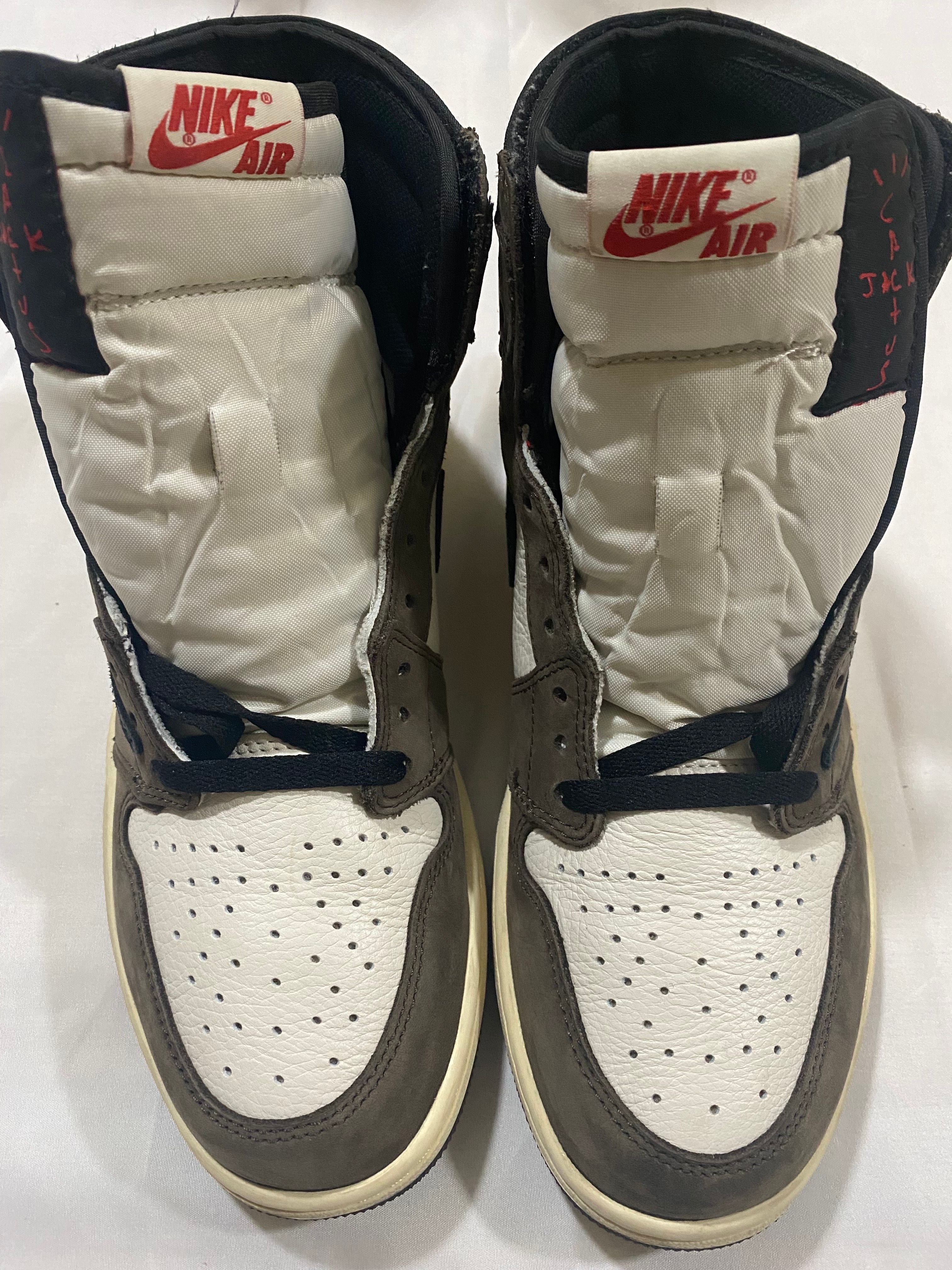 Travis Scott × Nike Air Jordan 1 Retro High OG TS SP "Sail/Dark Mocha"