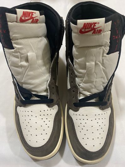 Travis Scott × Nike Air Jordan 1 Retro High OG TS SP "Sail/Dark Mocha"