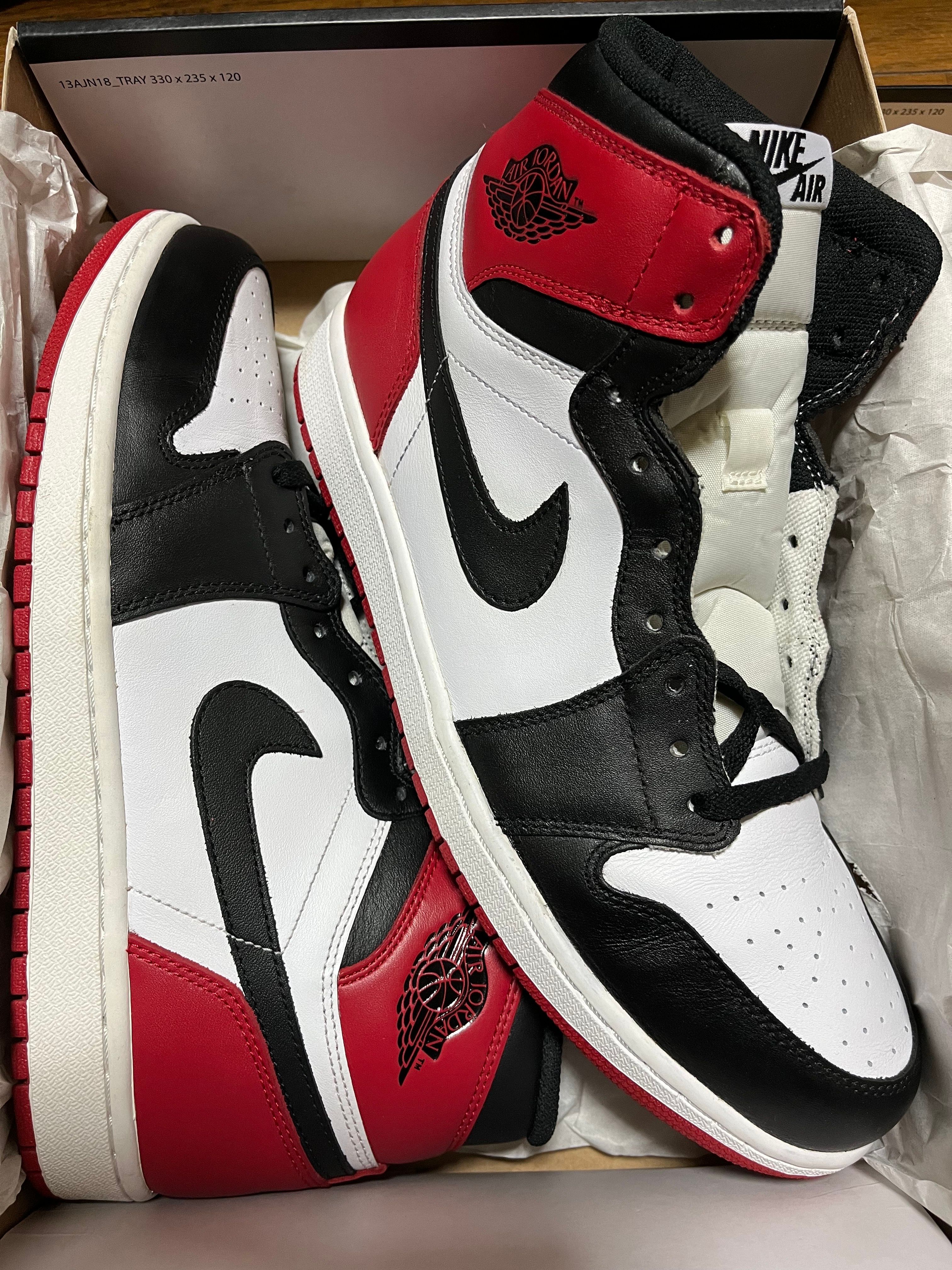 Nike Air Jordan 1 Retro High OG "Black Toe" (2013)