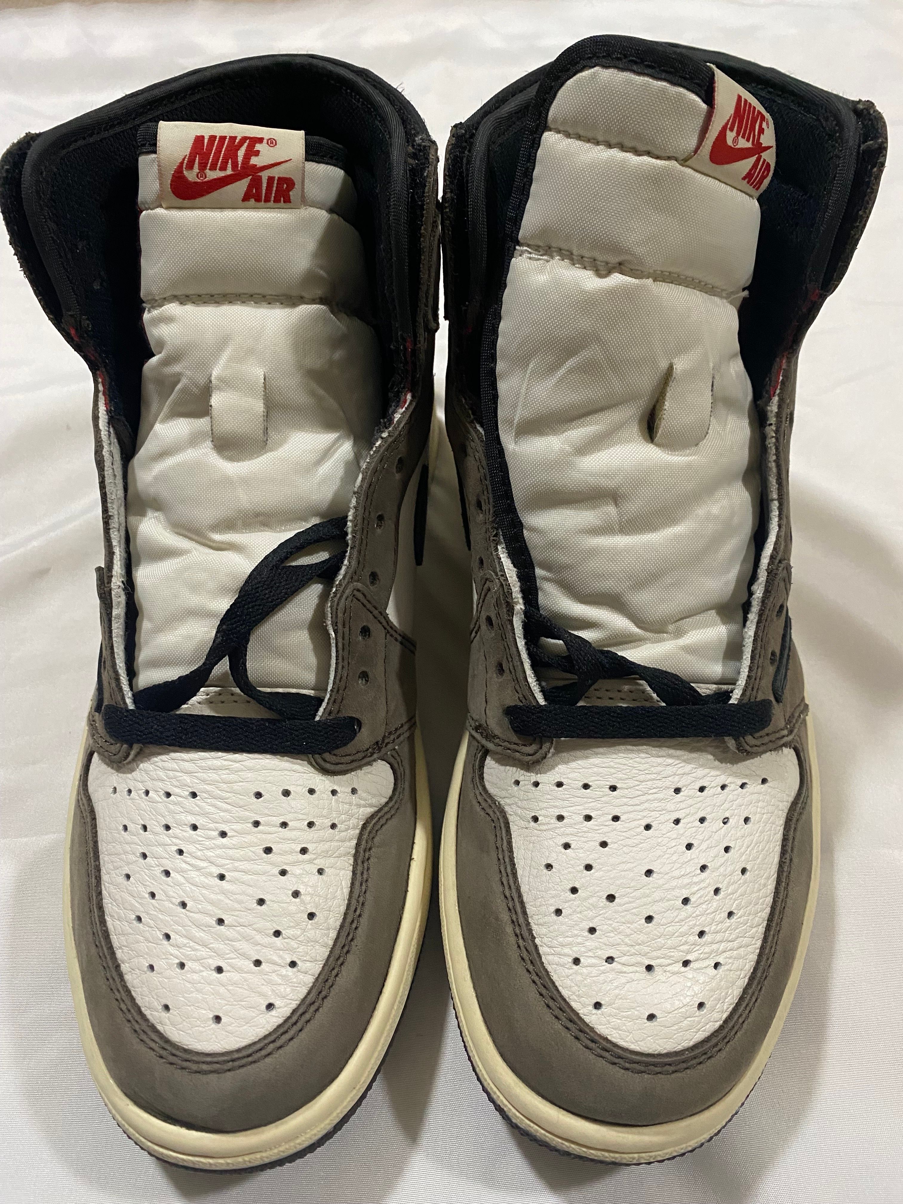 Travis Scott × Nike Air Jordan 1 Retro High OG TS SP "Sail/Dark Mocha"