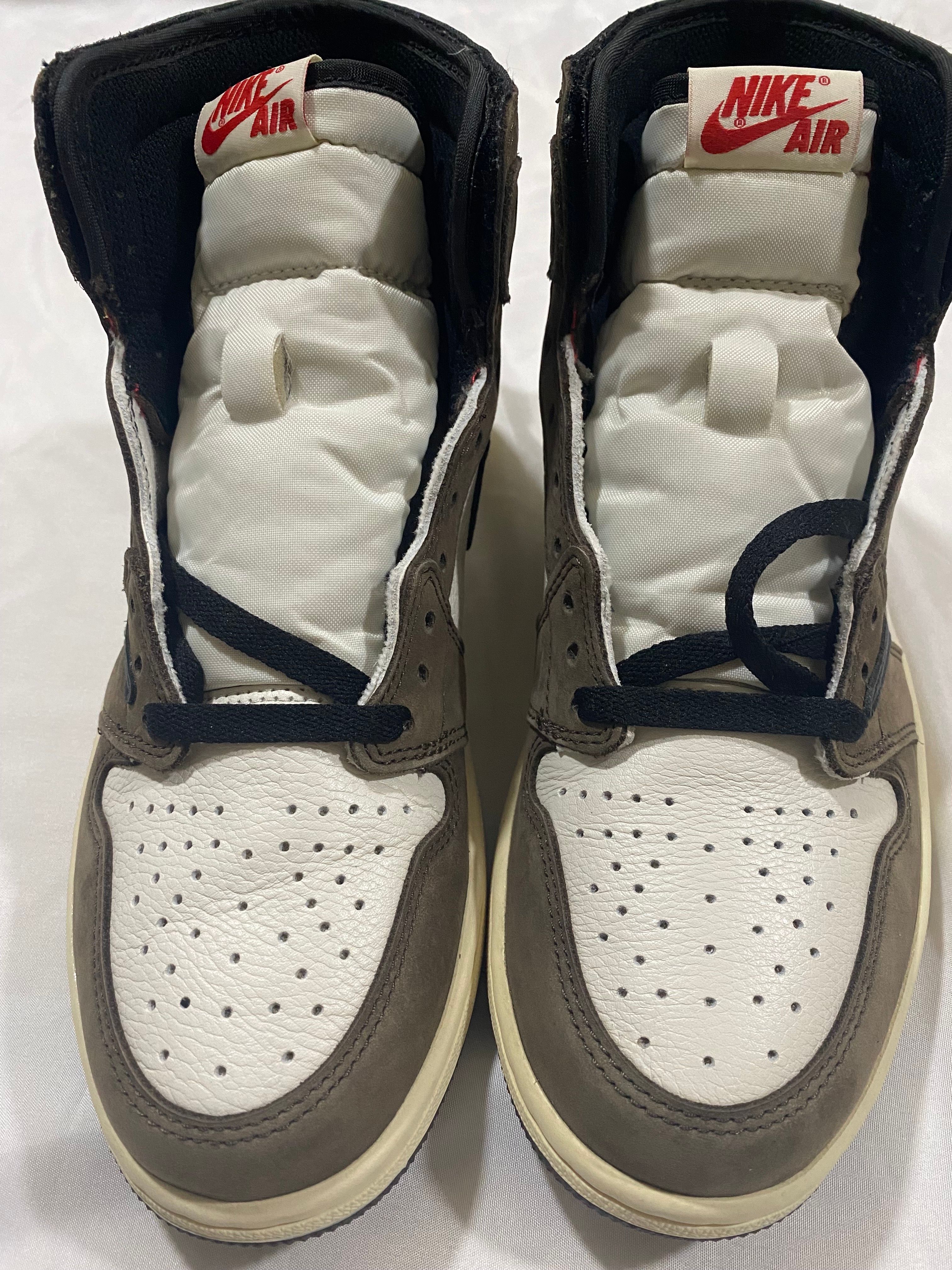 Travis Scott × Nike Air Jordan 1 Retro High OG TS SP "Sail/Dark Mocha"