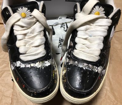 PEACEMINUSONE × Nike Air Force 1 Low Para Noise "Black" / G-DRAGON