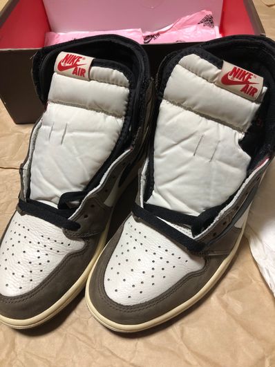 Travis Scott × Nike Air Jordan 1 Retro High OG TS SP "Sail/Dark Mocha"
