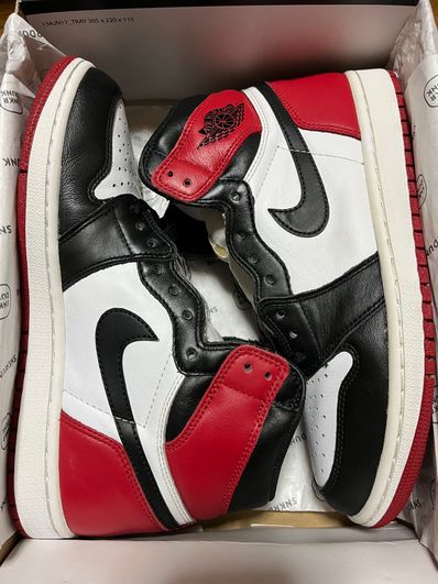 Nike Air Jordan 1 Retro High OG "Black Toe"(2016)
