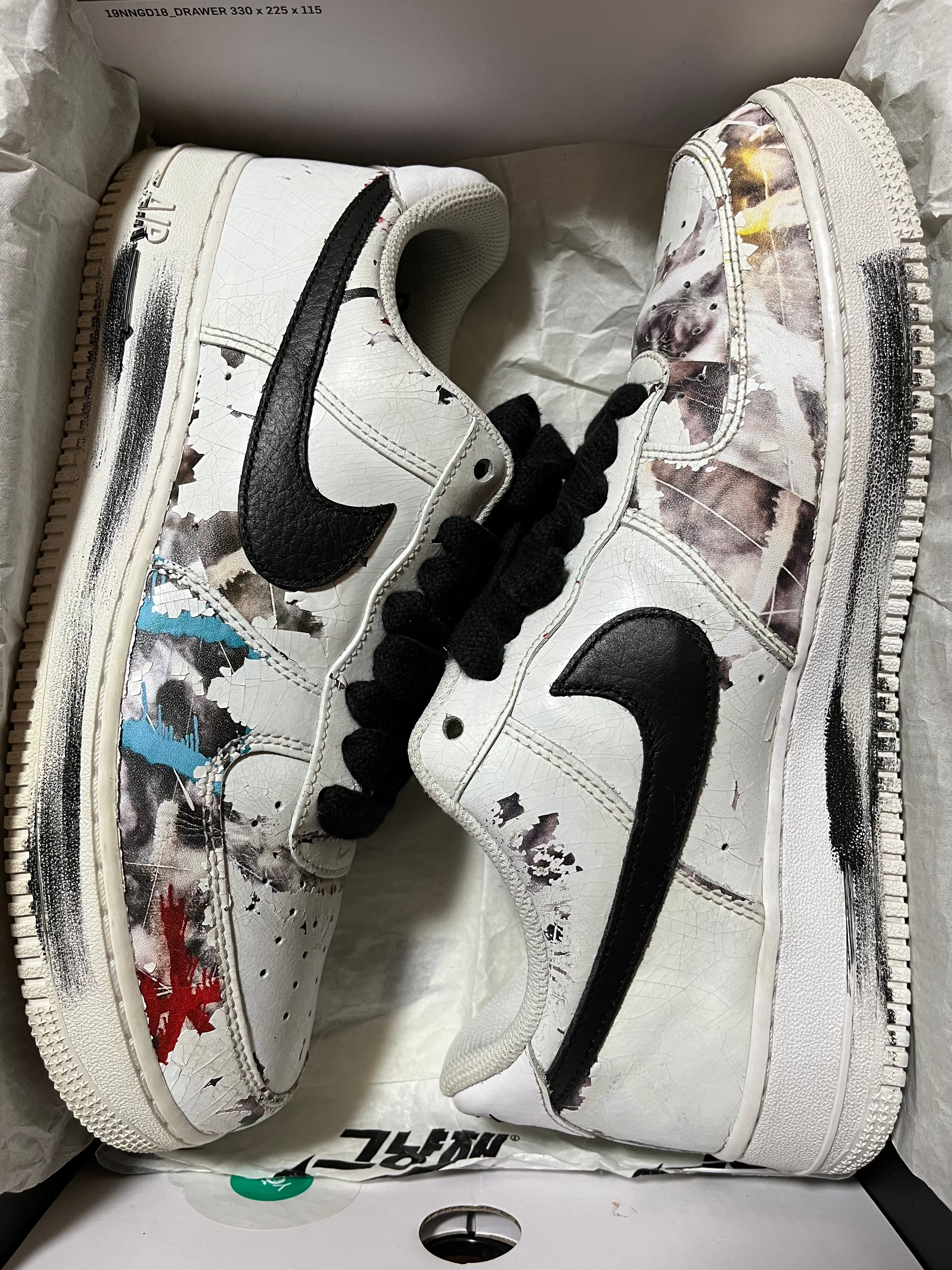 PEACEMINUSONE × Nike Air Force 1 Low "Para-noise/White/Black" / G-DRAGON