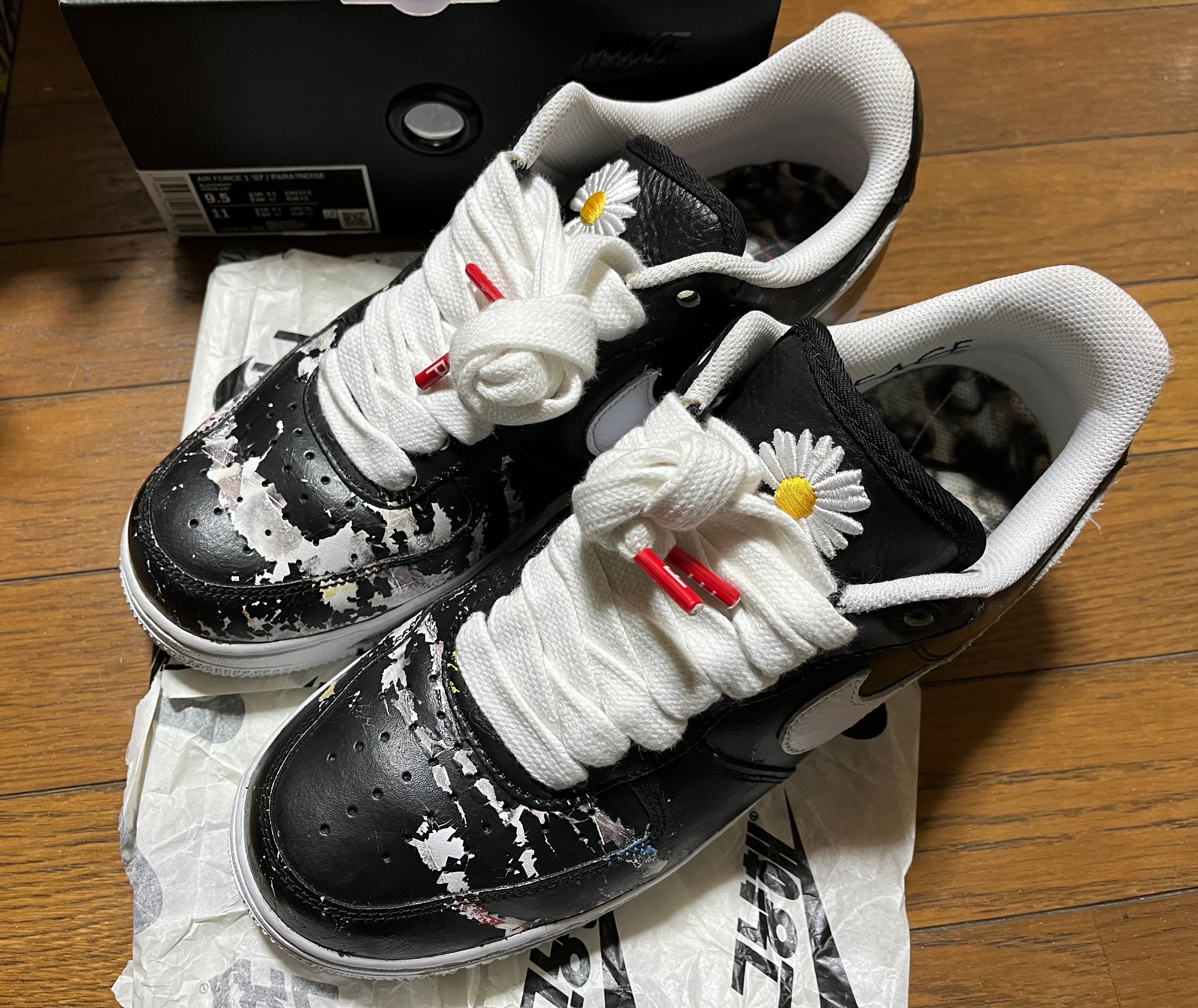 PEACEMINUSONE × Nike Air Force 1 Low Para Noise "Black" / G-DRAGON