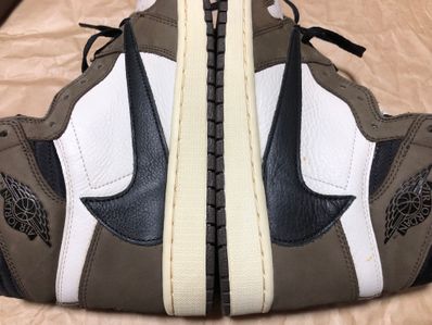 Travis Scott × Nike Air Jordan 1 Retro High OG TS SP "Sail/Dark Mocha"