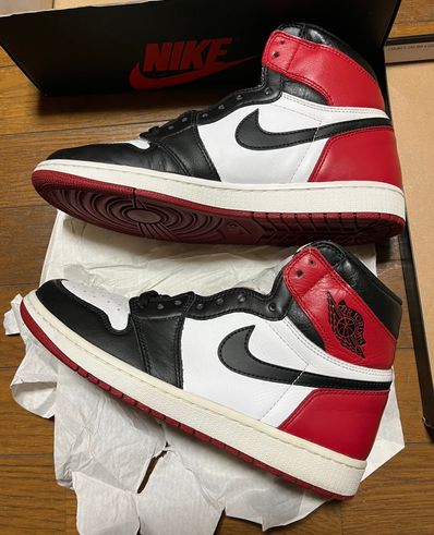 Nike Air Jordan 1 Retro High OG "Black Toe"(2016)