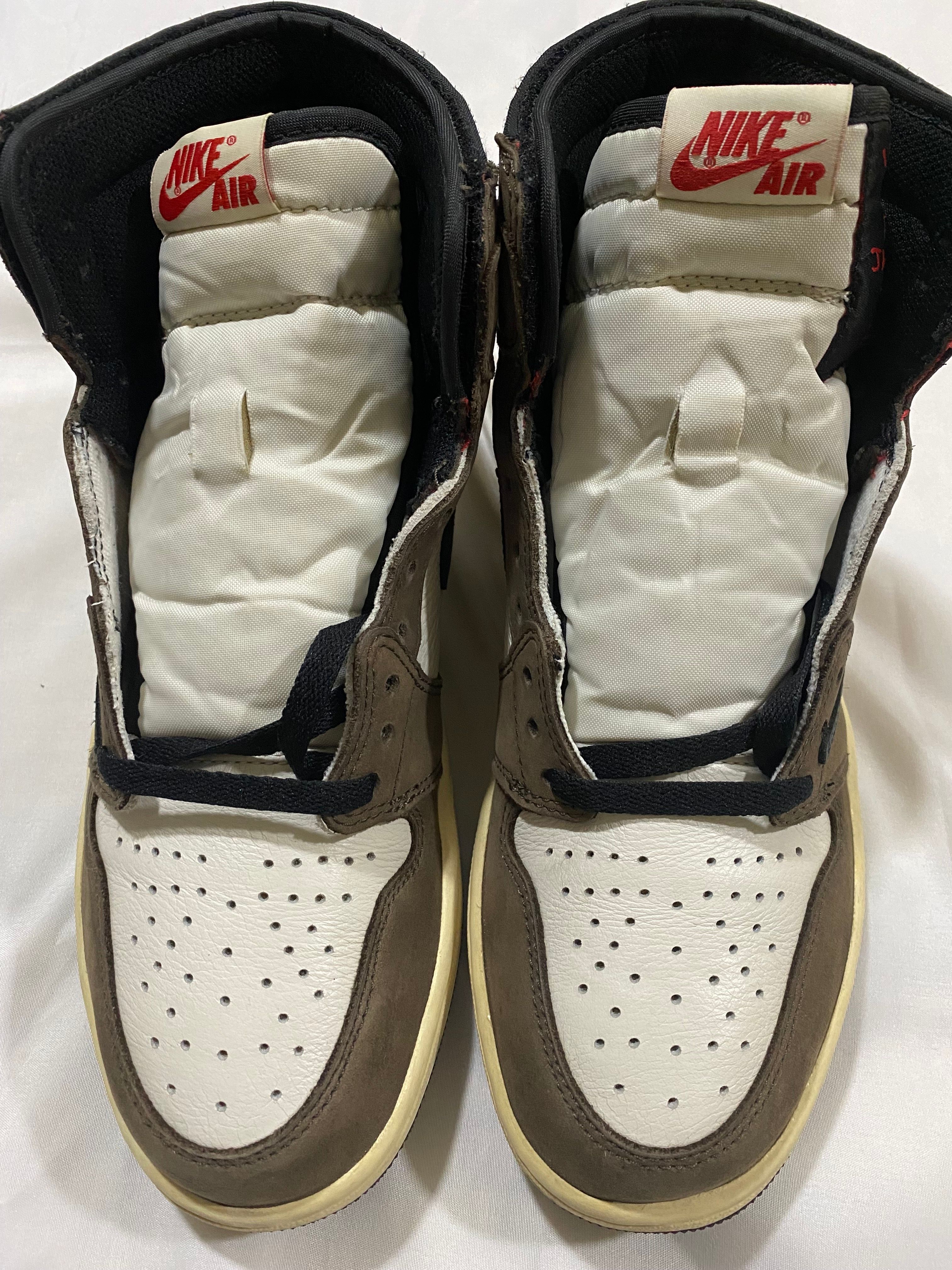 Travis Scott × Nike Air Jordan 1 Retro High OG TS SP "Sail/Dark Mocha"