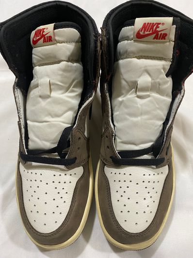 Travis Scott × Nike Air Jordan 1 Retro High OG TS SP "Sail/Dark Mocha"