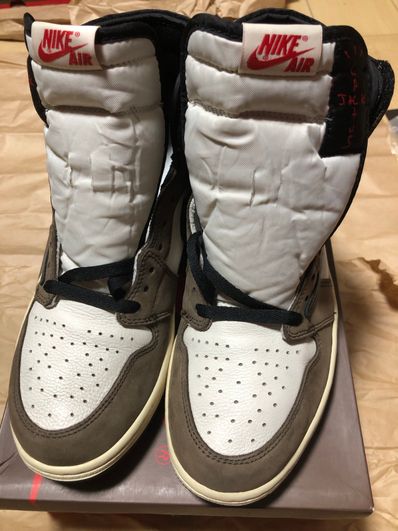 Travis Scott × Nike Air Jordan 1 Retro High OG TS SP "Sail/Dark Mocha"