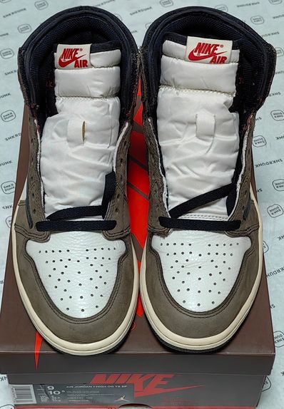 Travis Scott × Nike Air Jordan 1 Retro High OG TS SP "Sail/Dark Mocha"