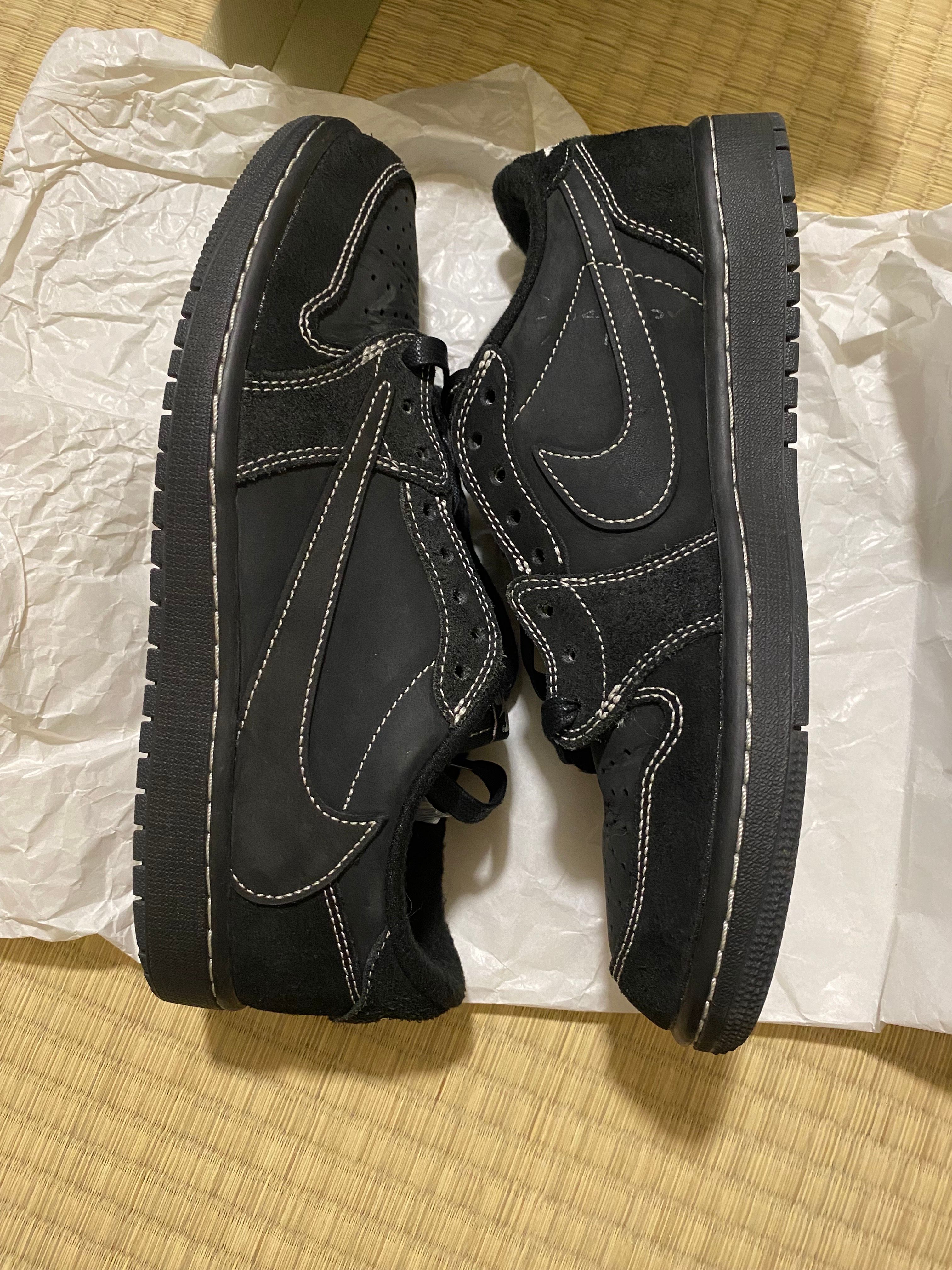 Travis Scott × Nike Air Jordan 1 Low OG SP "Black Phantom"