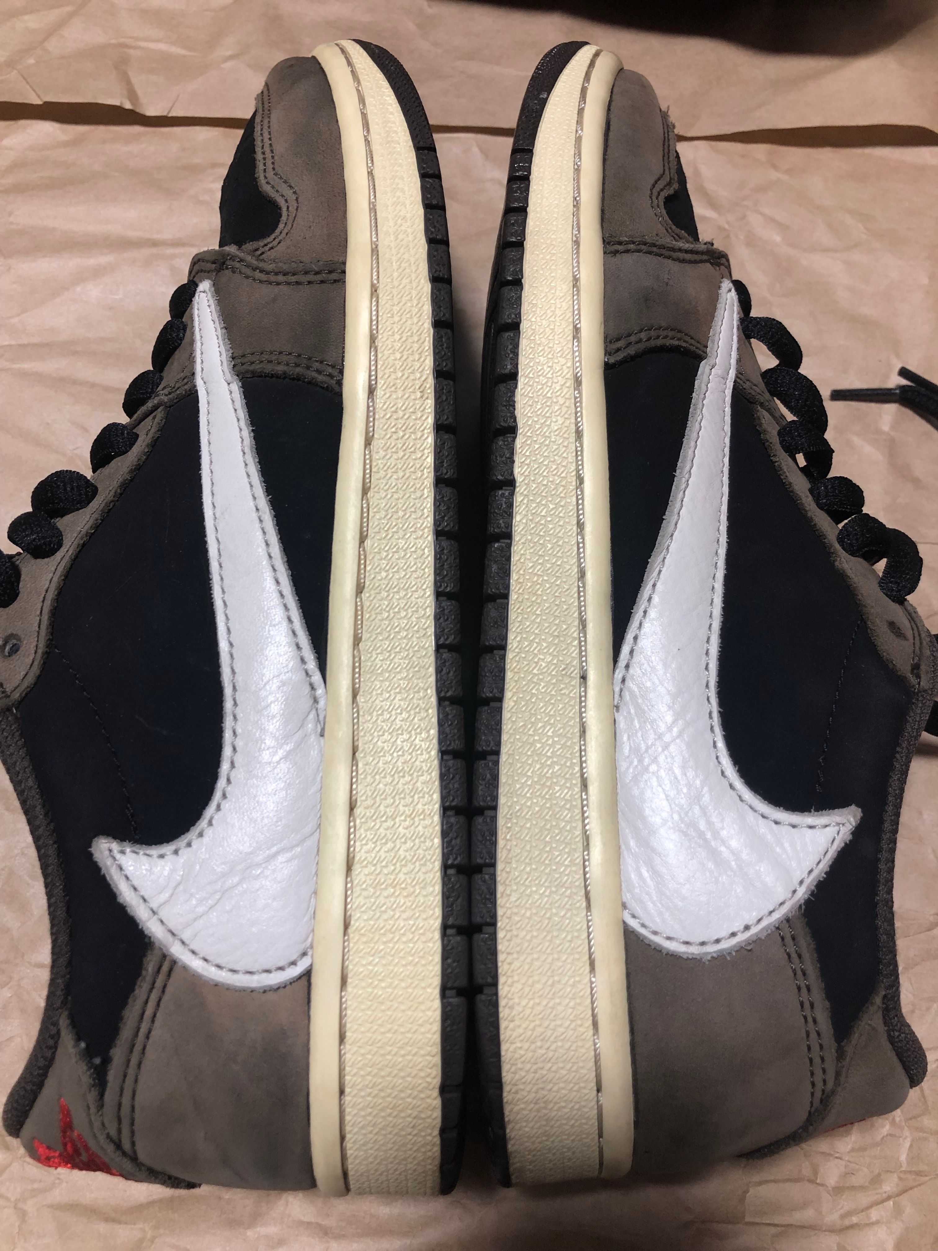 Travis Scott × Nike Air Jordan 1 Low OG SP-T "Black/Dark Mocha"