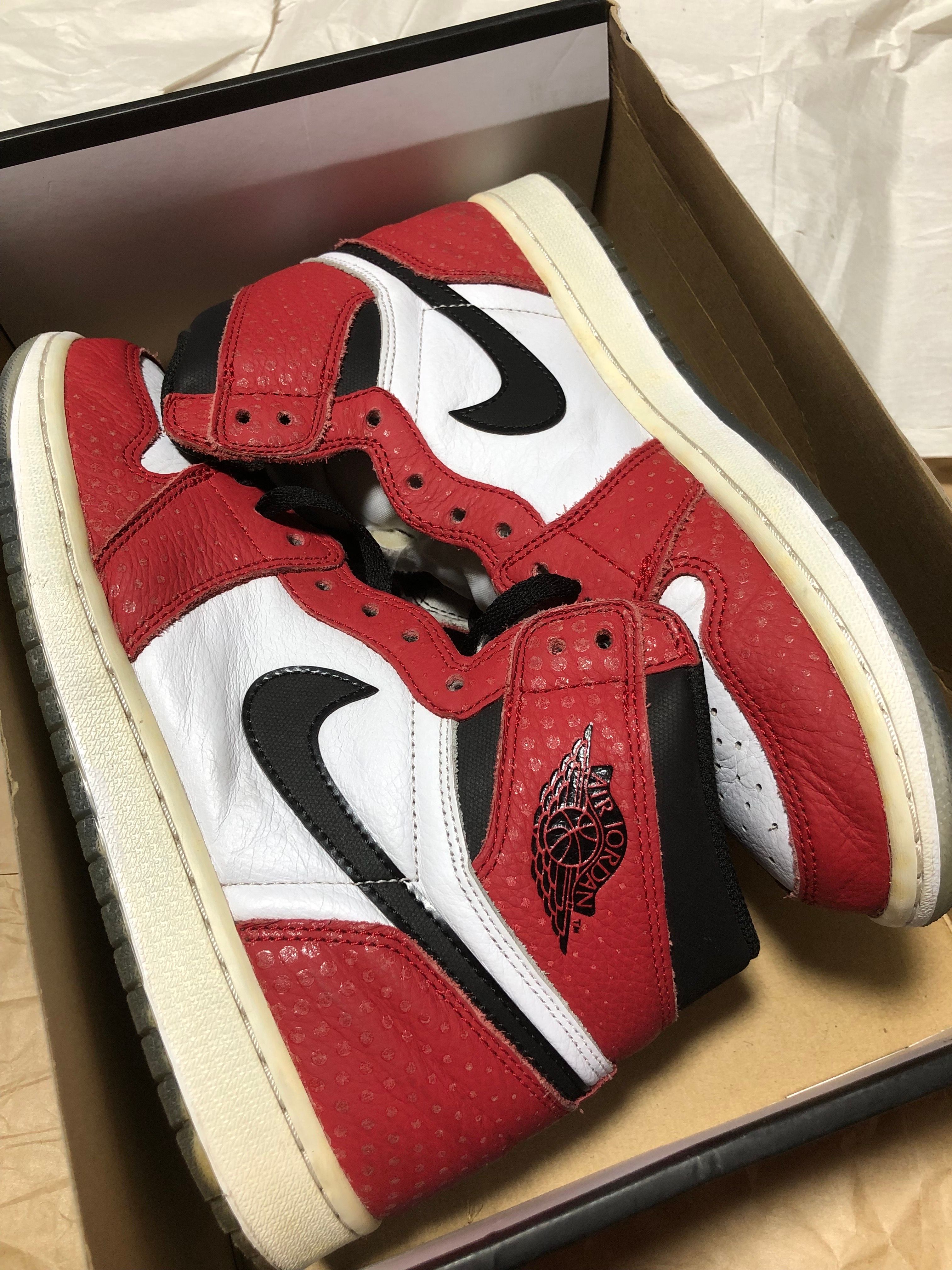Spiderman × Nike Air Jordan 1 Origin Story "Gym Red/White/Photo Blue/Black"