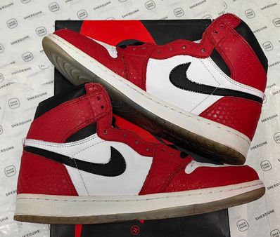 Spiderman × Nike Air Jordan 1 Origin Story "Gym Red/White/Photo Blue/Black"
