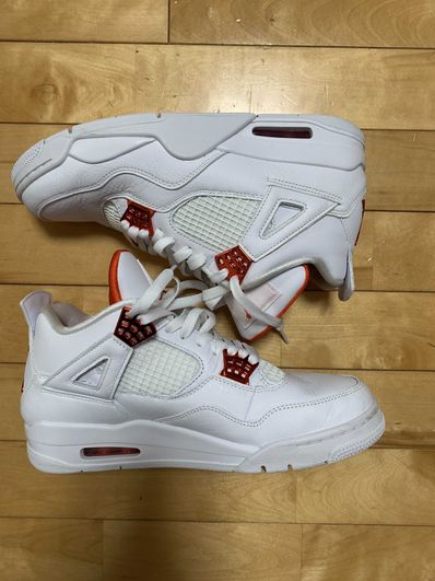 Nike Air Jordan 4 Retro "White/Team Orange"