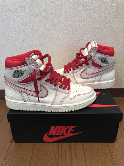 Nike Air Jordan 1 Retro High OG "Sail/University Red"