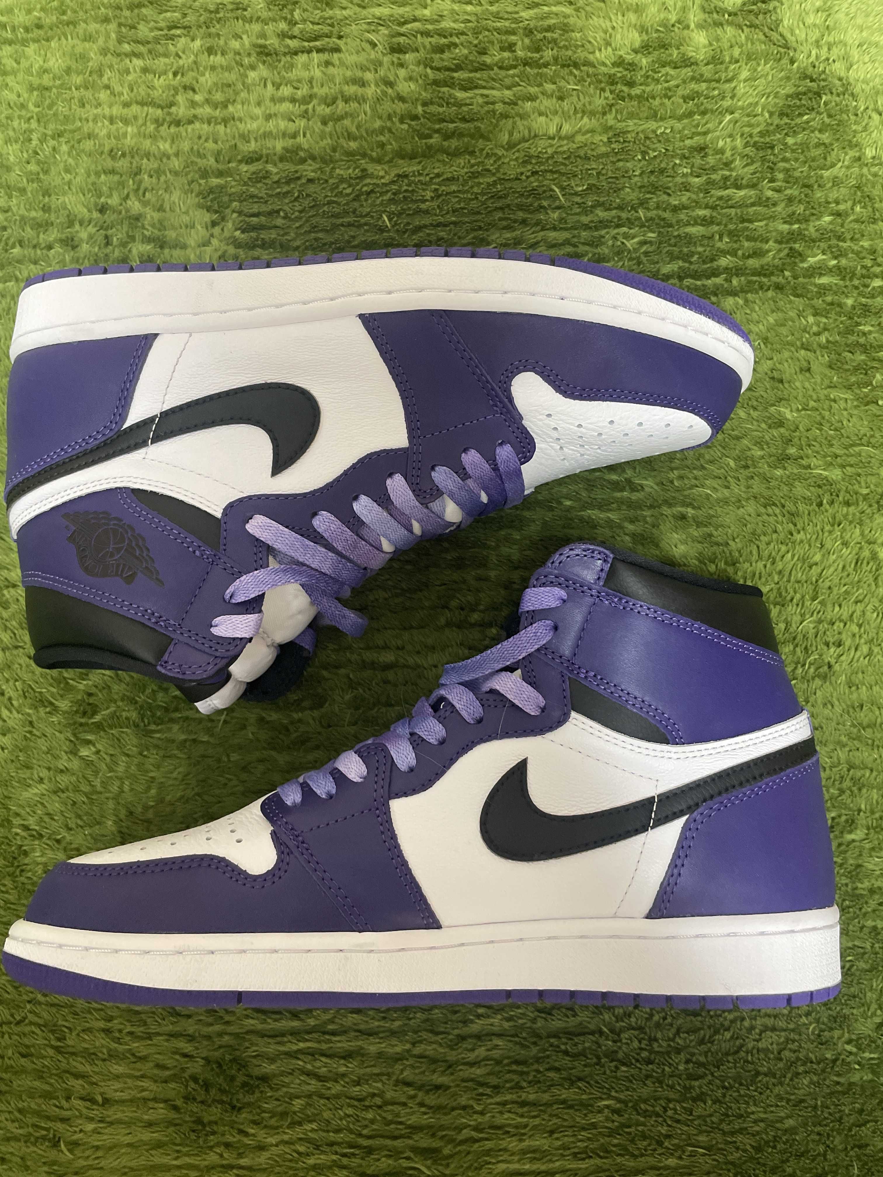 Nike Air Jordan 1 Retro High OG "Court Purple White/Black" (2020)