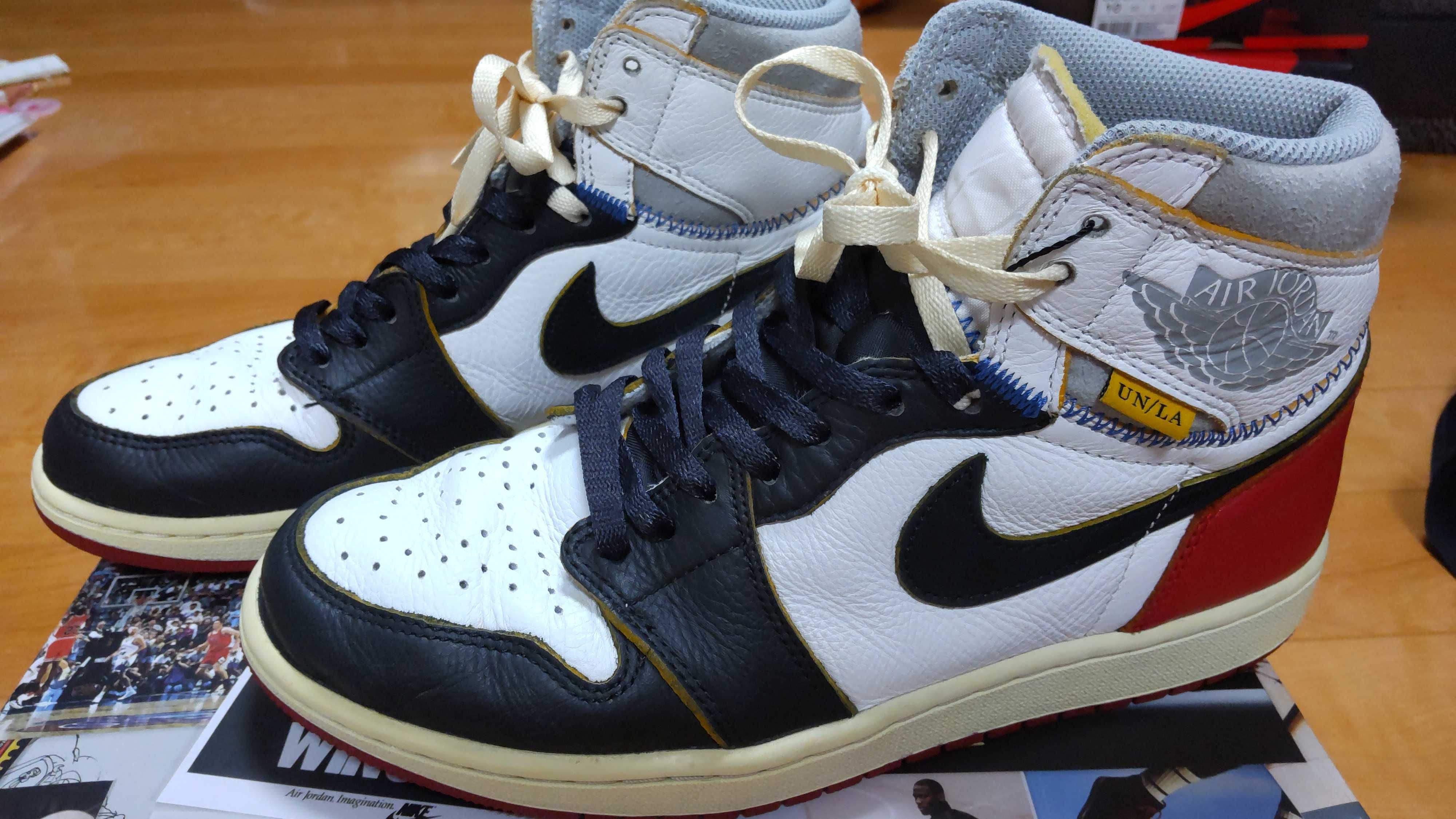 UNION × Nike Air Jordan 1 Retro High OG NRG "Varsity Red/Wolf Grey"