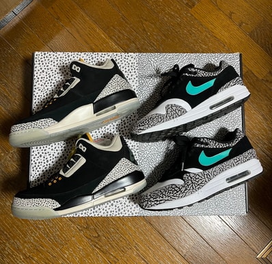 atmos × Nike Air Jordan 3 Retro & Air Max 1 "atmos Pack"