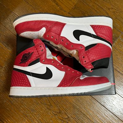 Spiderman × Nike Air Jordan 1 Origin Story "Gym Red/White/Photo Blue/Black"