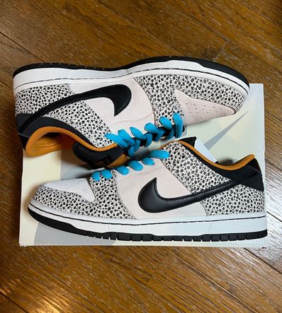 Nike SB Dunk Low Pro Electric Safari "Phantom and Black"