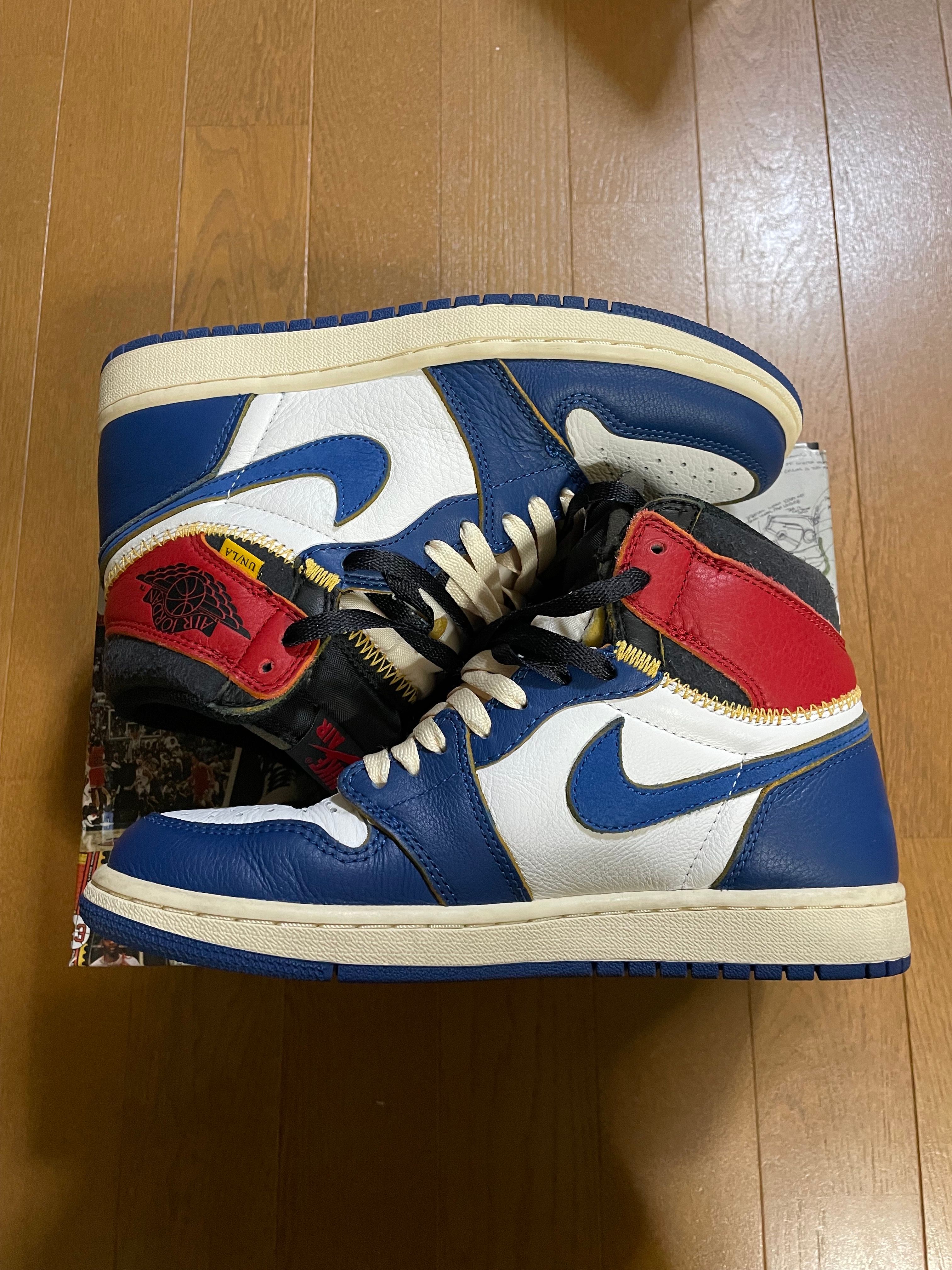 Union × Nike Air Jordan 1 Retro High OG NRG "Storm Blue/Varsity Red"