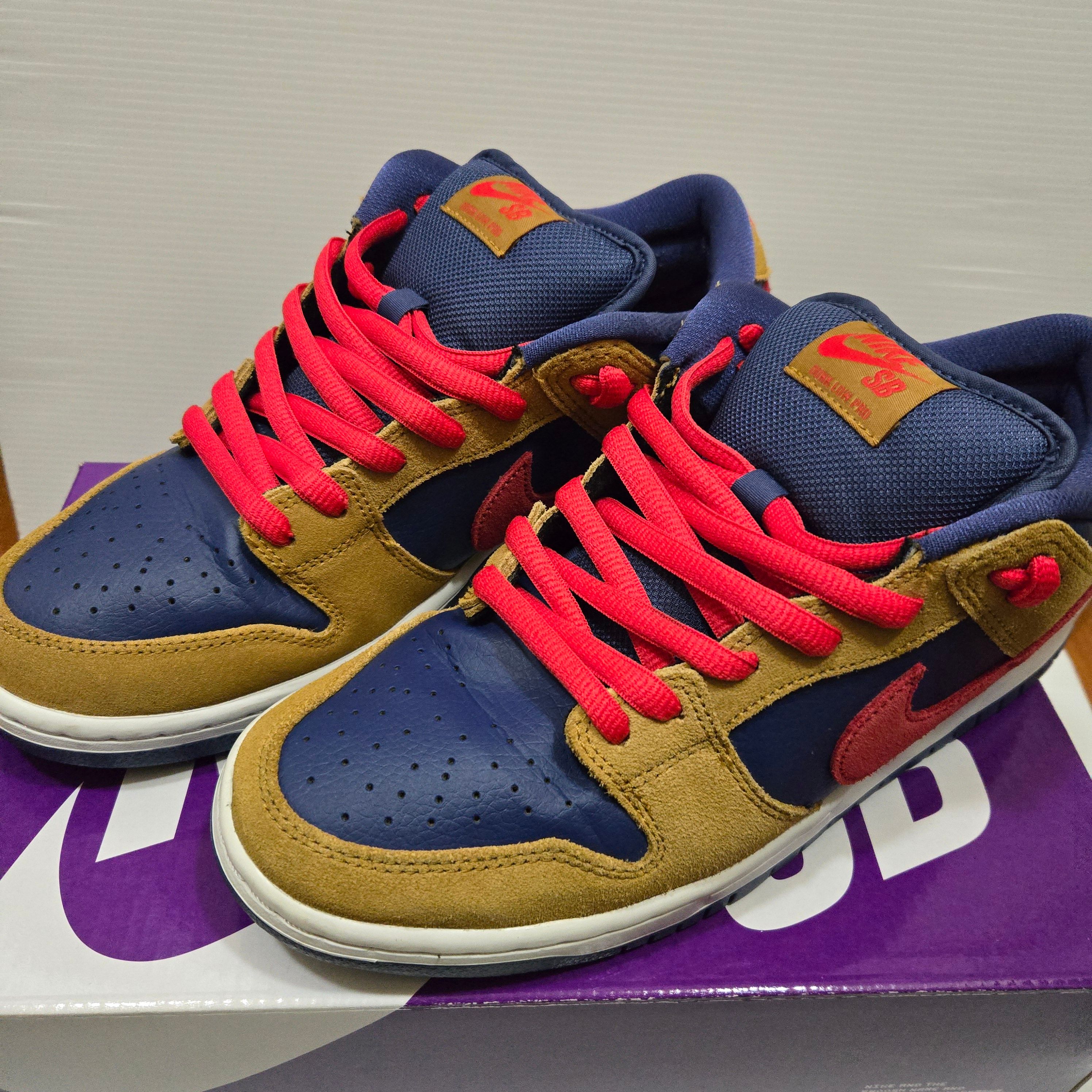 Nike SB Dunk Low Pro "Wheat and Purple"
